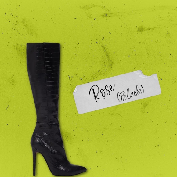 Shoes - Black Knee Boots